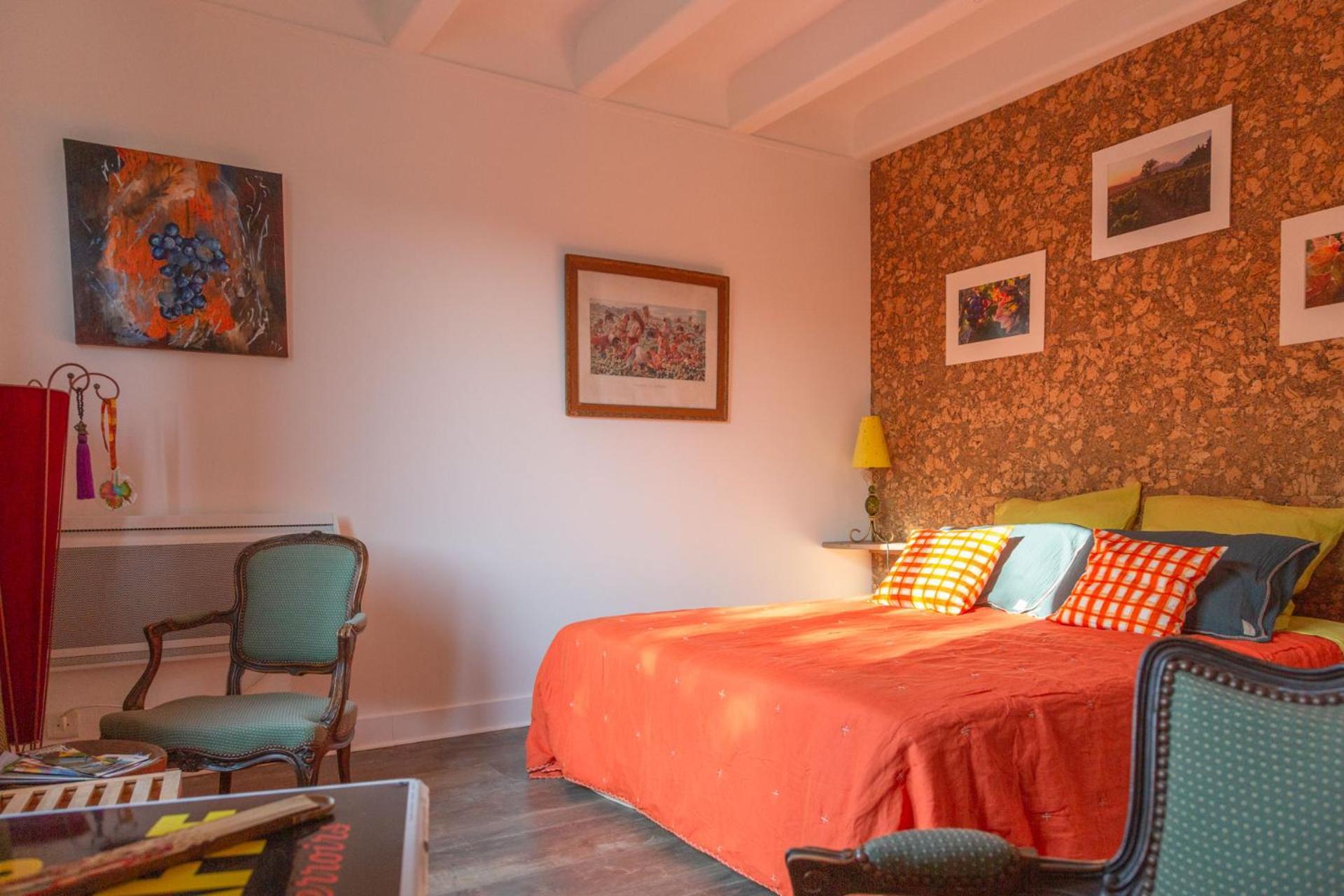 Bed and Breakfast Mas La Marchette Oms Esterno foto