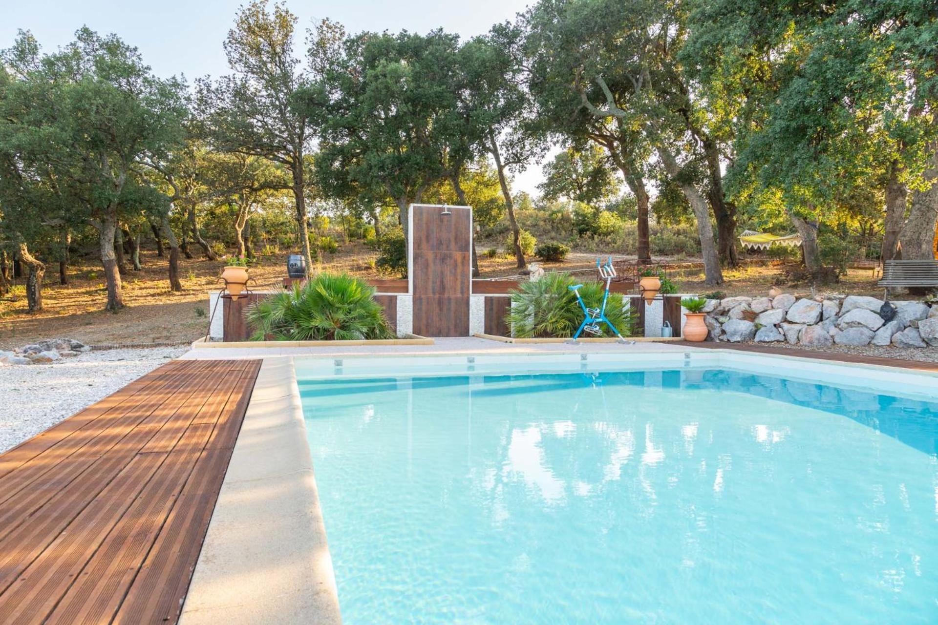 Bed and Breakfast Mas La Marchette Oms Esterno foto